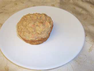 Healthy Carrot Cake Muffins