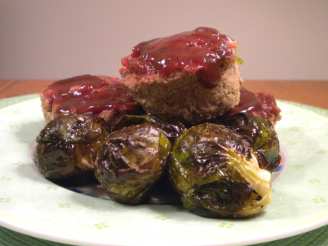 Mini Turkey Meatloaves With Barbecue Sauce