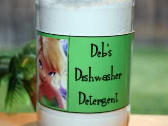 Deb's Peppermint Dishwasher Detergent