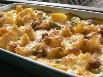 Potato and Zucchini Gratin