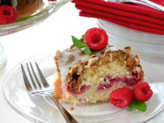 Raspberry Streusel Coffee Cake