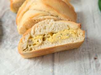 Cheese and Egg Breakfast Braid