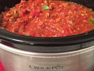 Ez Cook Crock-Pot Turkey Chili - No Beans