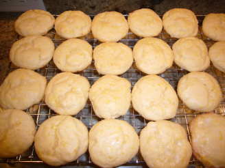 Lemon Glazed Lemon Cookies