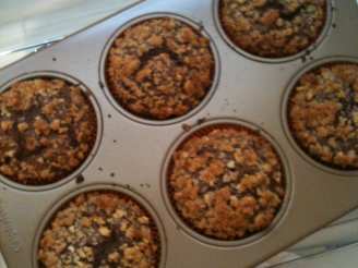 Brownie Coffeecake Muffins