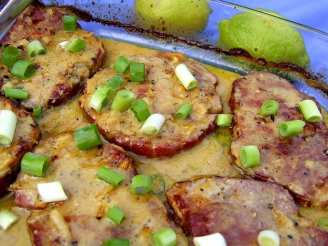 Quick Baked Pork Chops With Sherry Flavour