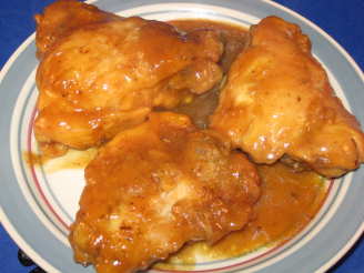 Honey-Mustard Chicken Thighs