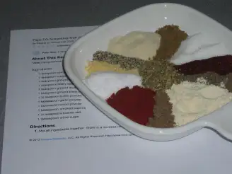 Papa D's Seasoning Rub for Ribs