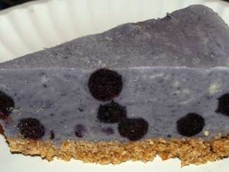 Blueberry Ice Cream Tart