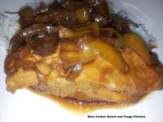 Slow Cooker Sweet and Tangy Chicken