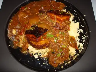 Moroccan Spiced Stewed Pork Belly in a Slow Cooker