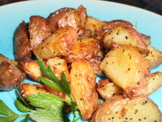 Roasted New Potatoes, Middle Eastern Style