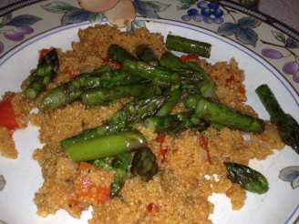 Heavenly Quinoa With Asparagus (Gluten-Free and Vegan)