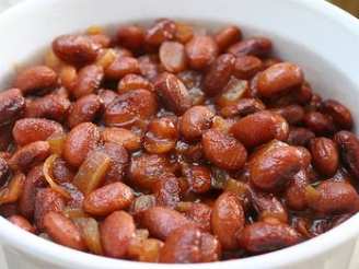 BBQ Baked Beans With Apples