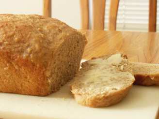 Vermont Whole Wheat Oatmeal Honey Bread