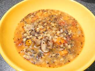 Mushroom and Quinoa Soup