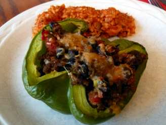 Mexican Stuffed Green Peppers