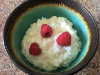 Microwave Rice Pudding