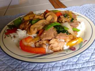 Asian Vegetable Stir-Fry With Sugar Snap Peas and Baby Bok Choy