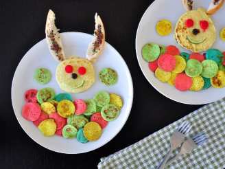 Easter Bunny Pancakes and Egg Basket