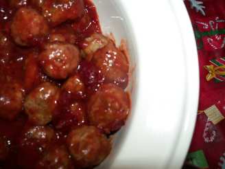 Cranberry Meatballs a La Alma