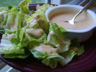 Side Salad With Chipotle Dressing