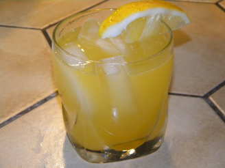 Fresh Navel Orange and Vodka Cocktail : Refreshing!