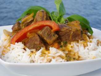 Thai Red Curried Lamb