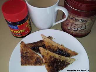 Marmite on Toast - a Veritable British Classic!