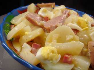 Hot Potato Salad With Kielbasa