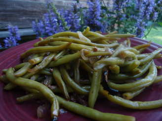Asian Grilled Green Beans