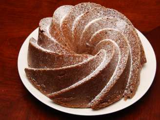 German Apple Walnut Bundt Cake