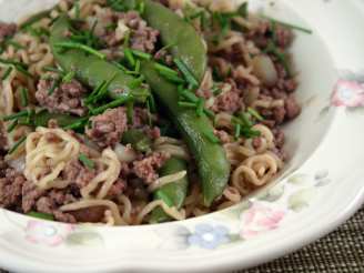 Asian Beef and Noodle Toss