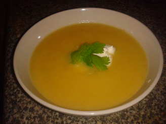Kolokythósoupa (Greek Pumpkin Soup)
