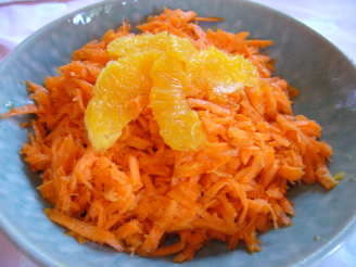 Morrocan Grated Carrot Salad With Orange