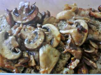 Asian Spice-Rubbed Pork Chops W/ Wild Mushroom-Soy Vinaigrette