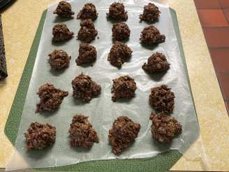 Microwave No-Bake Chocolate Oatmeal Cookies