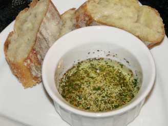 2-Second Italian Bread Olive Oil Dip