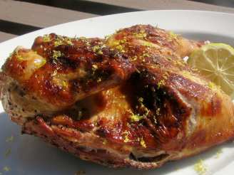 Broiled (Or Barbecued) Chicken With Lemon