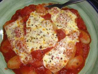 Gnocchi Gratin With Chilli Tomato Sauce