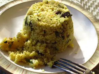 Saffron Couscous With Herbs