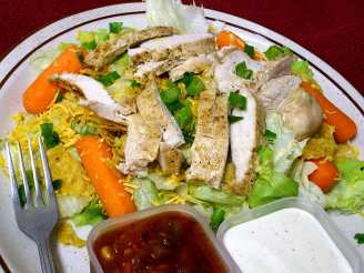 Taco Chicken Ranch Salad