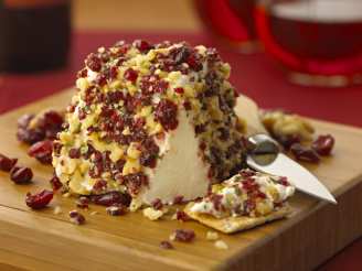 Chavrie Fresh Goat Cheese With Dried Cranberries and Walnuts