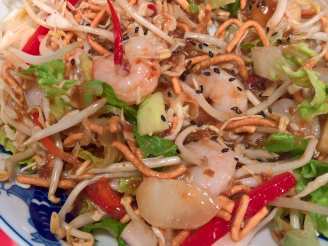 Sarasota's Quick Shrimp Asian Salad