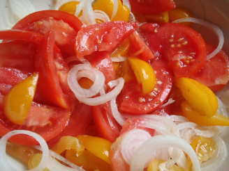 Greek Marinated Tomatoes