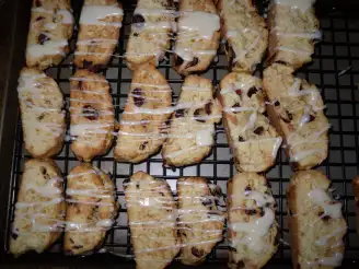 White Chocolate Cranberry Almond Biscotti