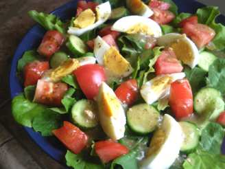 Mixed Green Salad and Mustard Vinaigrette