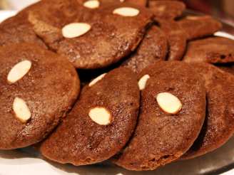 Double Chocolate Almond Cookies