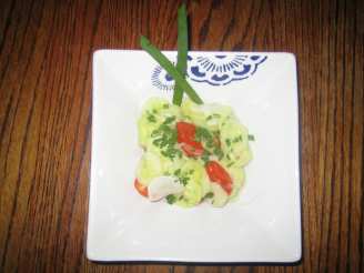 Japanese Cucumber Maui Onion and Daikon Radish Salad