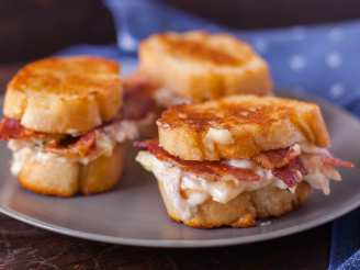 Chicken and Bacon Pan-Fried Sandwich